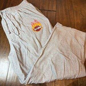 Harley Davidson Motorcycles Loungewear Pajama Sleep Pants Men’s size Large 36-38